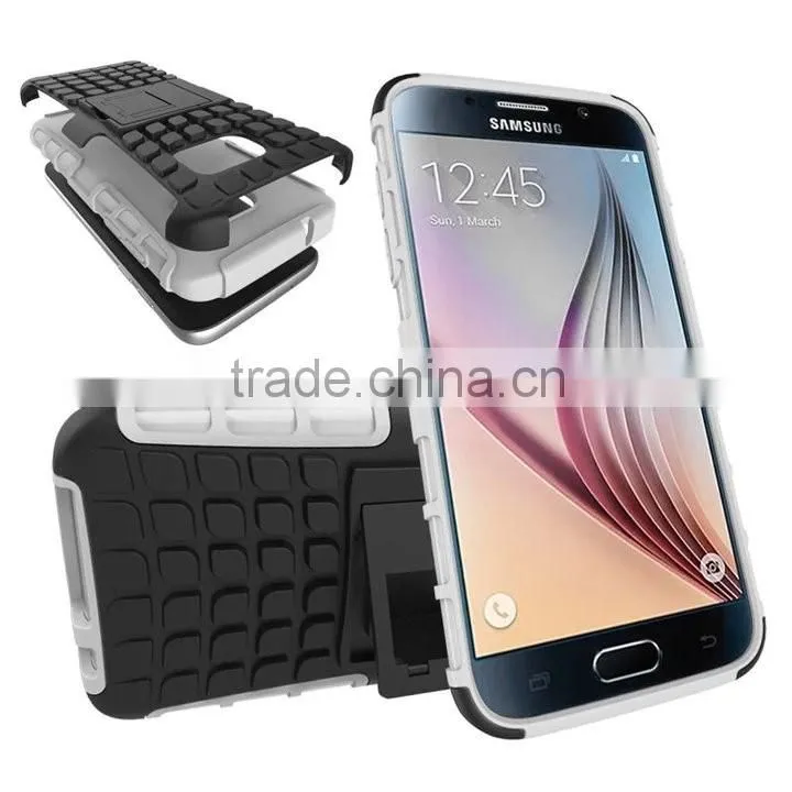 Hot Selling Hybrid Rugged Heavy Duty Armor Kickstand Case For Sumsung Galaxy S7