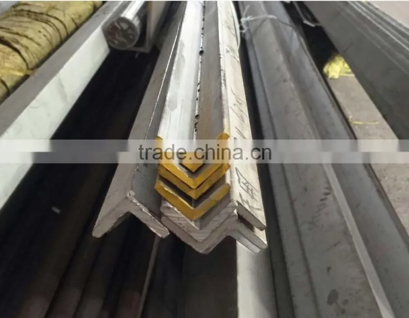 Promotional cheep supply top quality 6m to 12m length 201 304 316stainless steel angle steel bar sheet metal