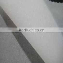 top fuse woven fusible interlining for women's suit/uniform/casual clothes