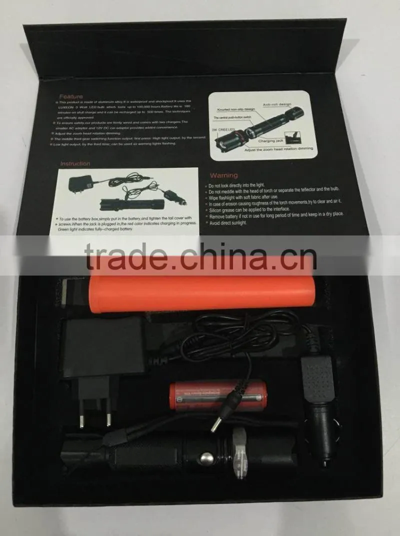 rechargeable police led torch flashlight, torch flashlight led, tactical led flashlight