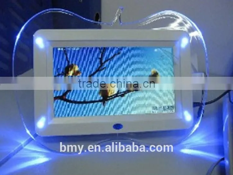 7 inch gift digital photo frame Alarm Clock MP3 MP4 Movie Player