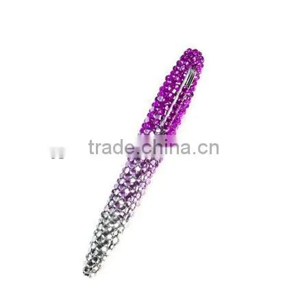 Mini Bling School Girl Pen Cheap Rhinestone Pen