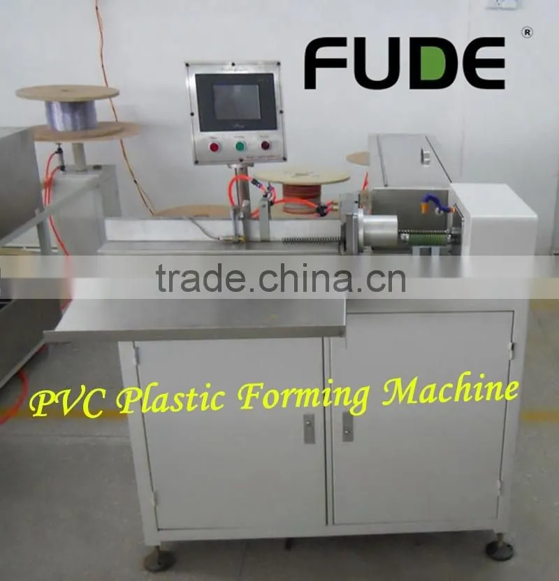2016 Environment PVC plastic coil forming machine