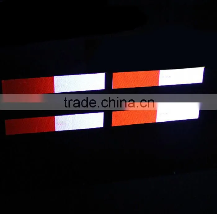 high visible sticker honeycomb reflective self adhesive tape for warning safety