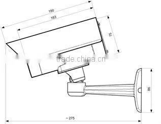 outdoor bullet IR camera