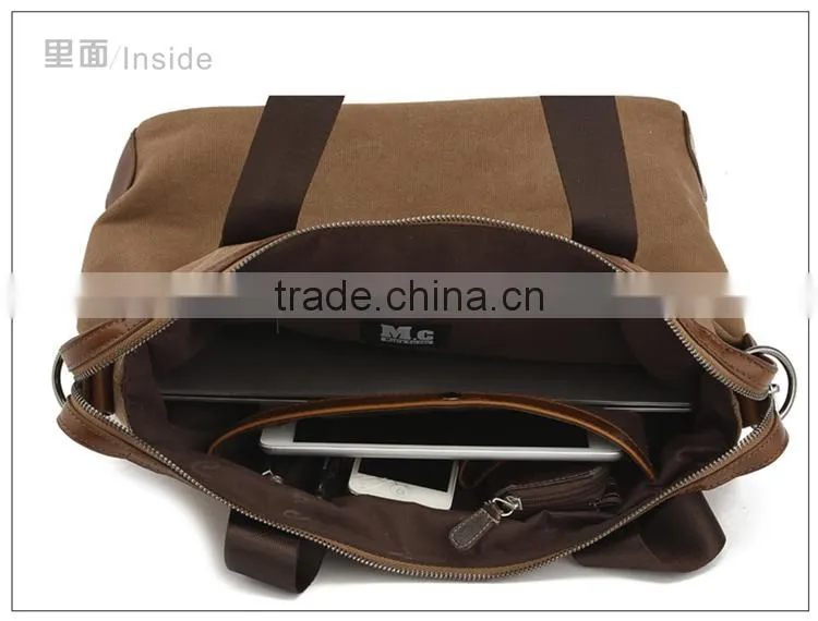 High quality!!!2013 new model England style handbag,Promotional Shoulder Casual Canvas Shopping Bag for man in Guangzhou