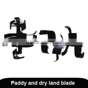 6.5HP gasoline used for paddy field farm equipment ploughing equipment pull behind power tiller blade