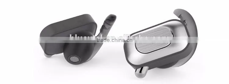2016 New Updated sports style true wireless stereo bluetooth earphones true wireless without any wire and stereo music playing
