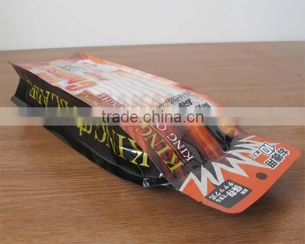 Electronic products packaging bag with zip lock