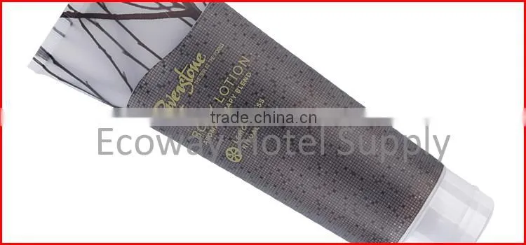 Cosmetic shampoo tube with flip cap 100-150ml
