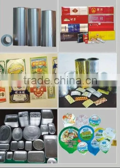 0.006mm to 0.2 mm thickness aluminum foil roll
