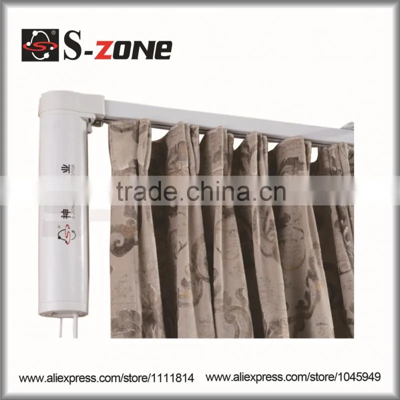 electric curtain mechanism for window system