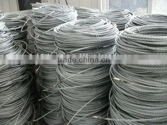 Stainless steel wire of ZLP630 suspended platform