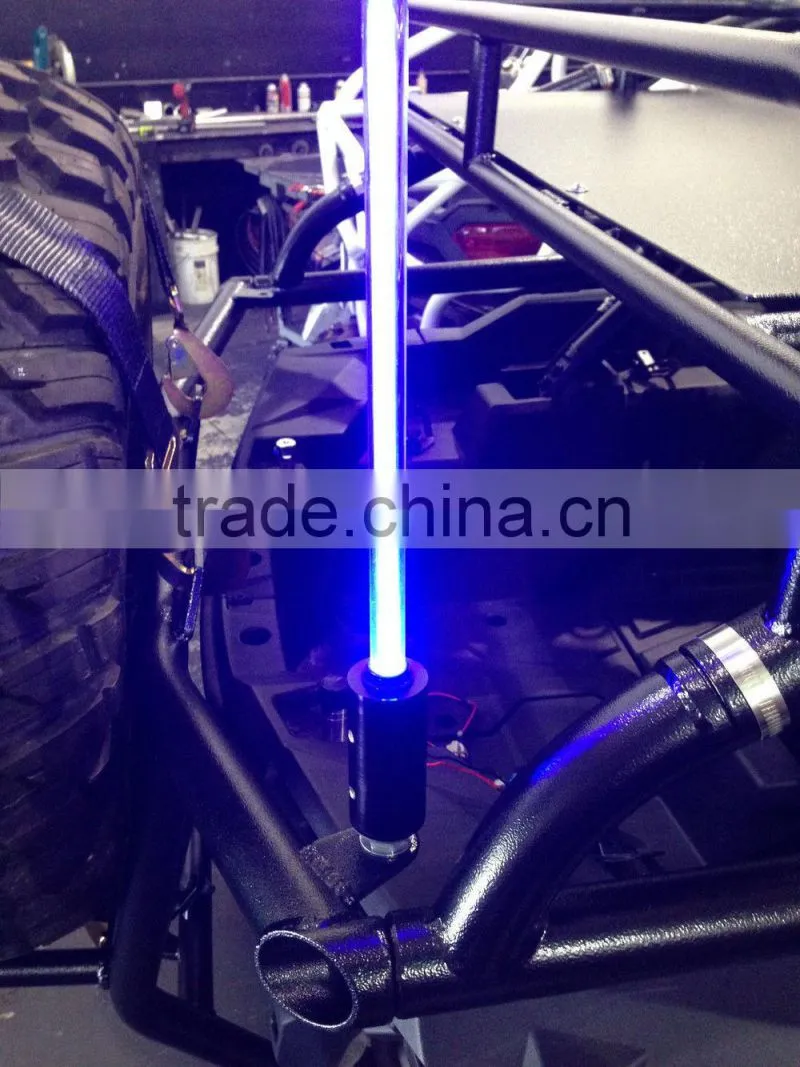 wholesale car roof led flags 4ft 5ft 6ft 12v multi colors car roof decorative car antenna