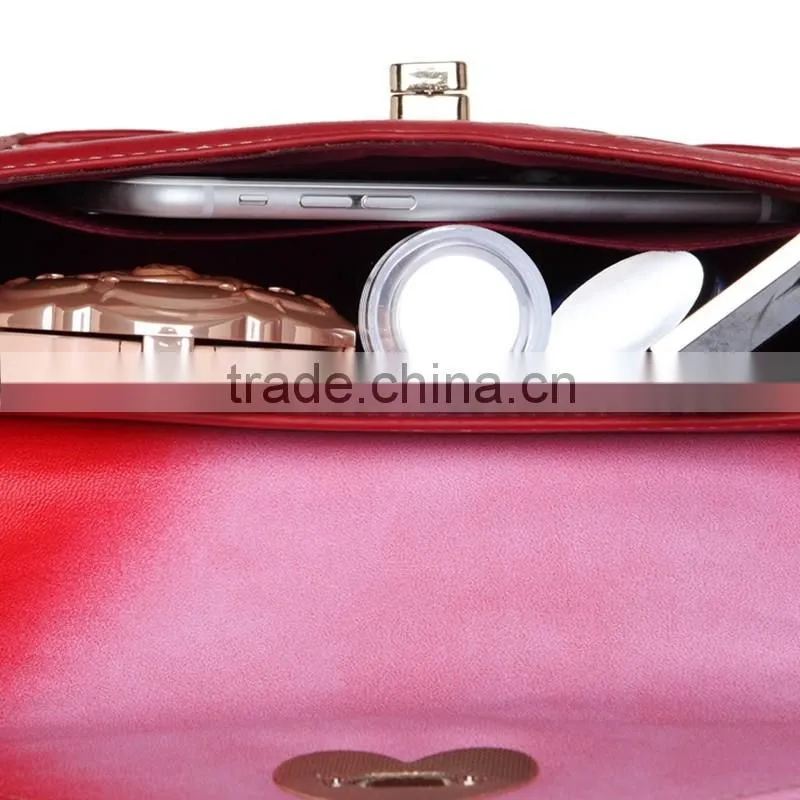 Latest design manufacturers ladies woven leather hand bags at low price