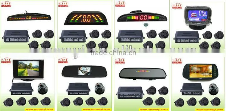 can bus parking sensor with 3.5inch display