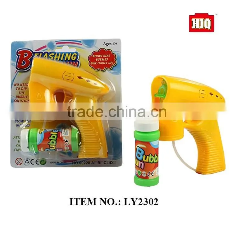 Transparent Automatic Bubble Gun With Music and Light, soap gun for children play