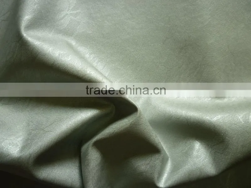 Lace Microfiber leather for garment