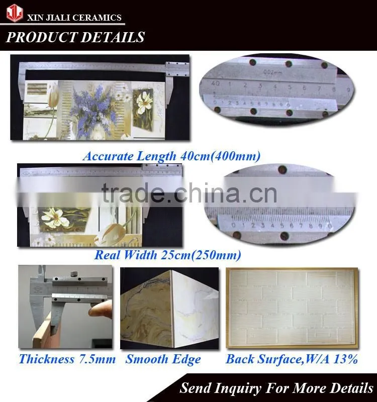 250x400mm WT0035 New Design Asia Wall Tile