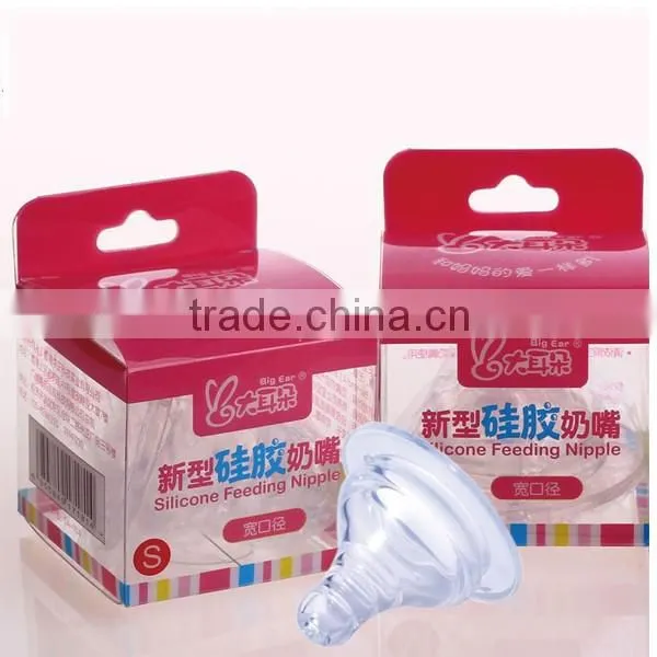 PVC/PP/PET Packaging Clear Plastic Box For Baby Products