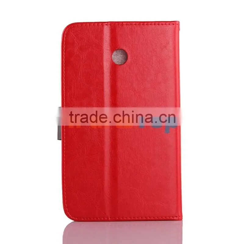Wholesale Colored Leather Case For Asus FonePad 7 FE170CG FE170 Flip Cover TPU Protective Case