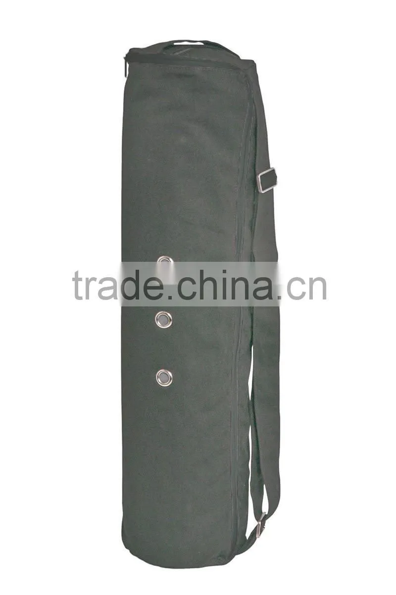 Wholesale Custom Full Zip Polyester Cargo Pocket Gym Carrying Bag Yoga Mat Bag