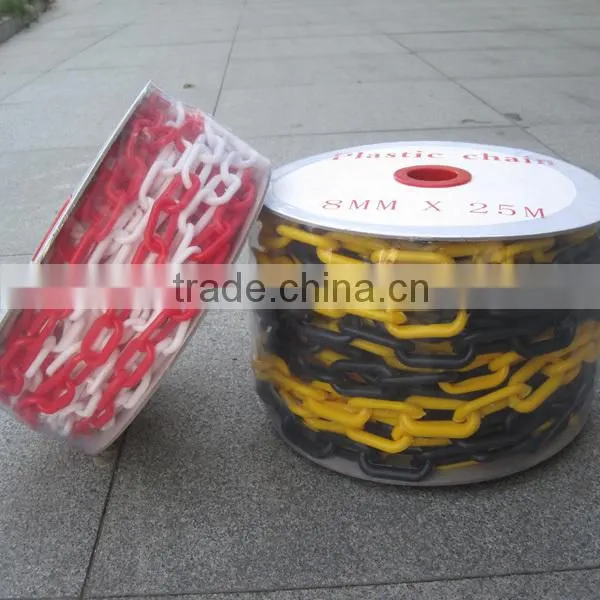 Red White or Black Yellow Long Plastic Bike Chain