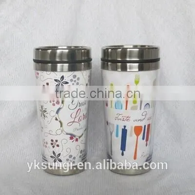 160Z changeable paper travel bottle promotion coffee mugs