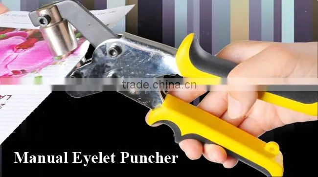 Mini Hand Press Grommet Punching Machine Tool for Eyelet #4 (10.5mm)