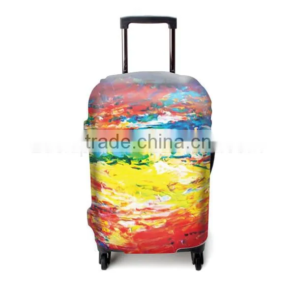 Luckiplus 85% Polyester 15% Spandex Luggage Cover