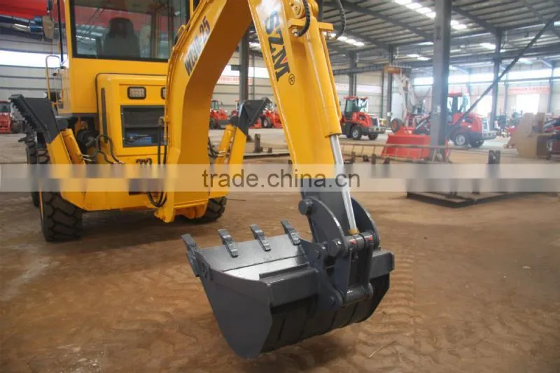 SZM Small Backhoe Mini tractor loader