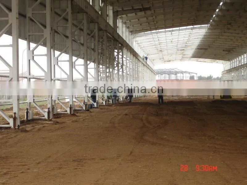 prefabricated steel frame warehouse, light steel frame warehouse