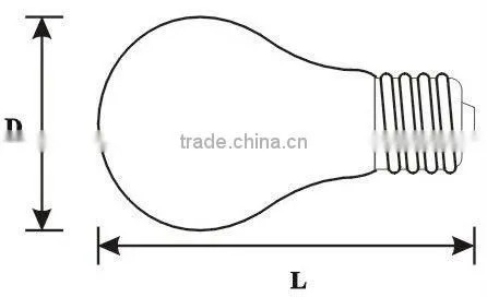 High Quality A55/PS55/A60/PS60 standard frosted lamp