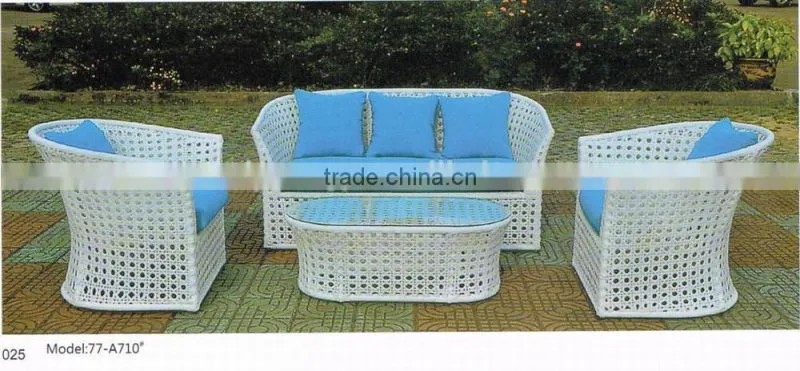 2015 new design plastic rattan waterproof hot sell leisure furniture outdoor