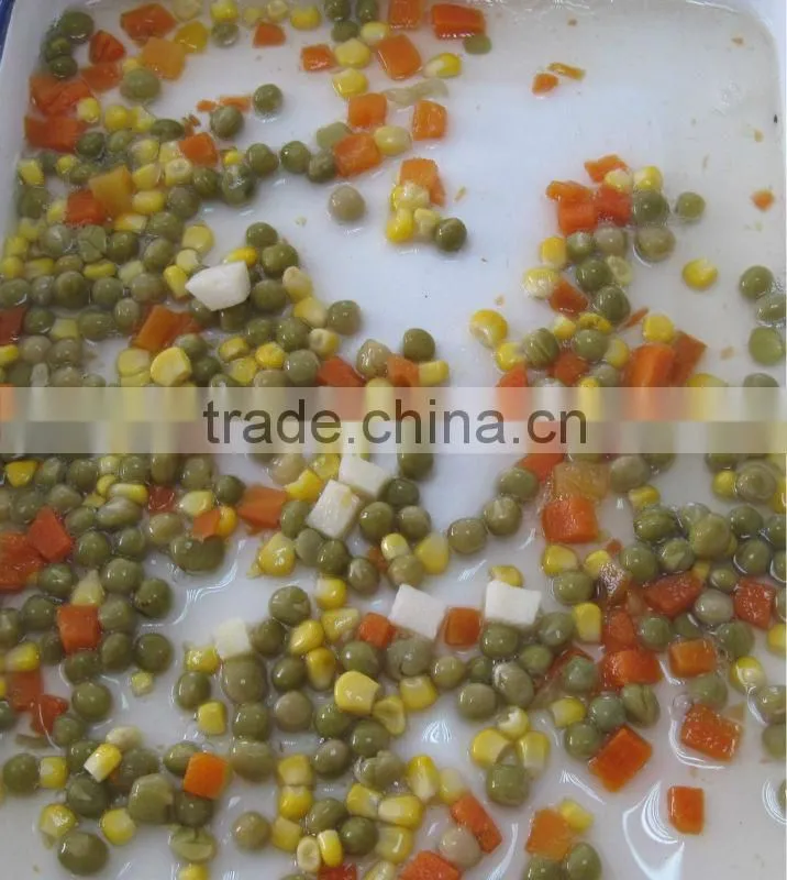 canned mix vegetalbes with corn