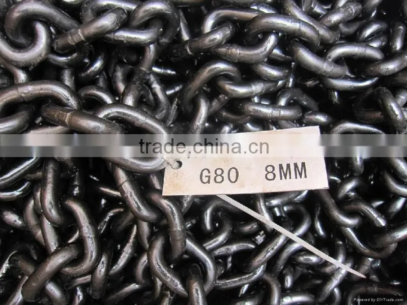 G80 Welded Chains, Link Chain