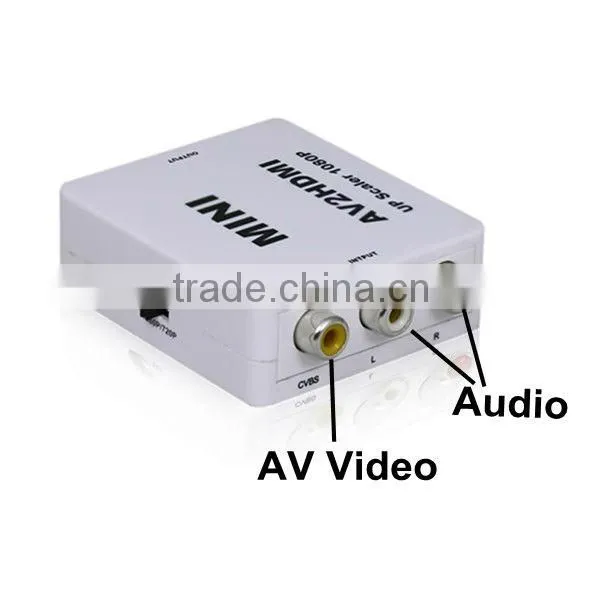Analog Composite to Digital HDMI Video Converter Support HDMI 1080p or 720p output PETCH