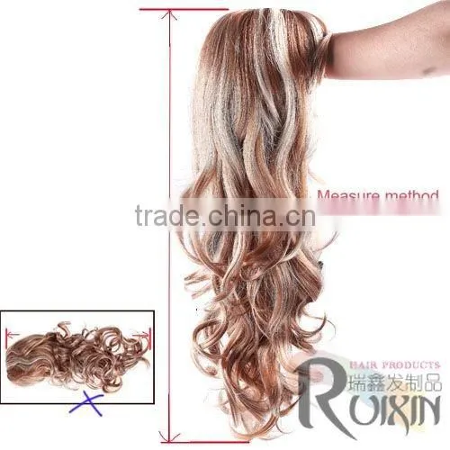 2015 hot sale 22''(55cm) yaki bulk hair extension/top quality