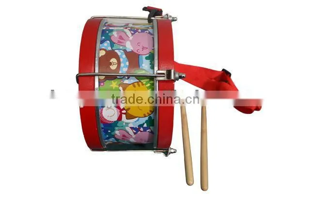 Solid Wooden Toy Drum Musical Instrument