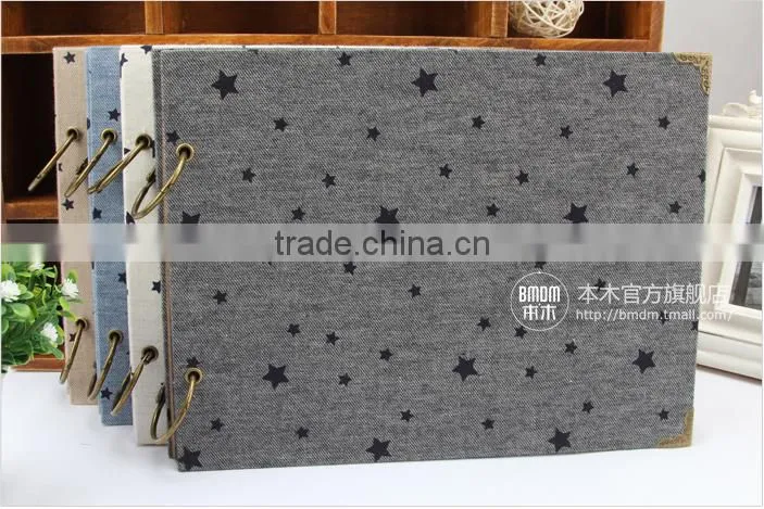 Stars White-black book