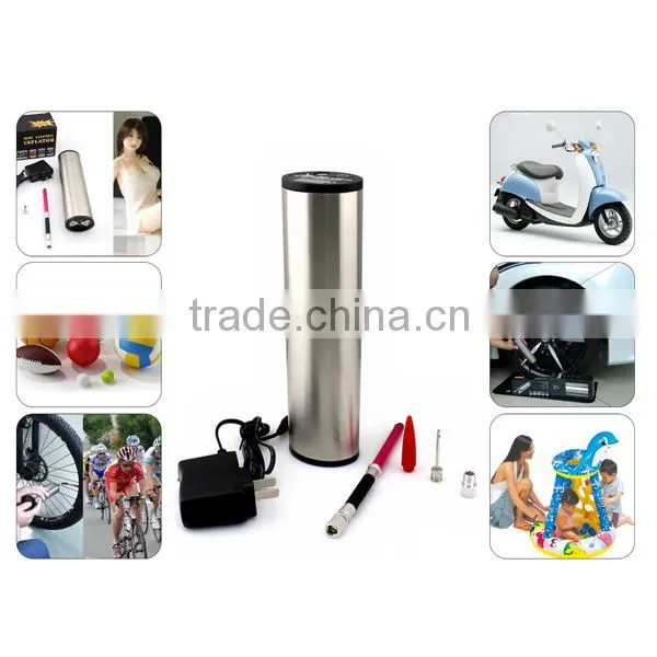DC small electric tire pump for bike