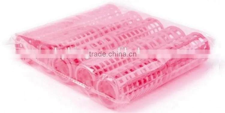 Plastic Hair Curler Small Women's Hair Brush Curling Wand Rollers Tools