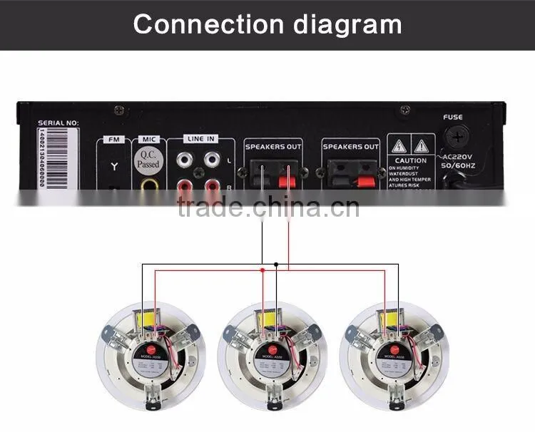 Shenzhen factory USB amp 80w teaching pa mini amplifier for sale