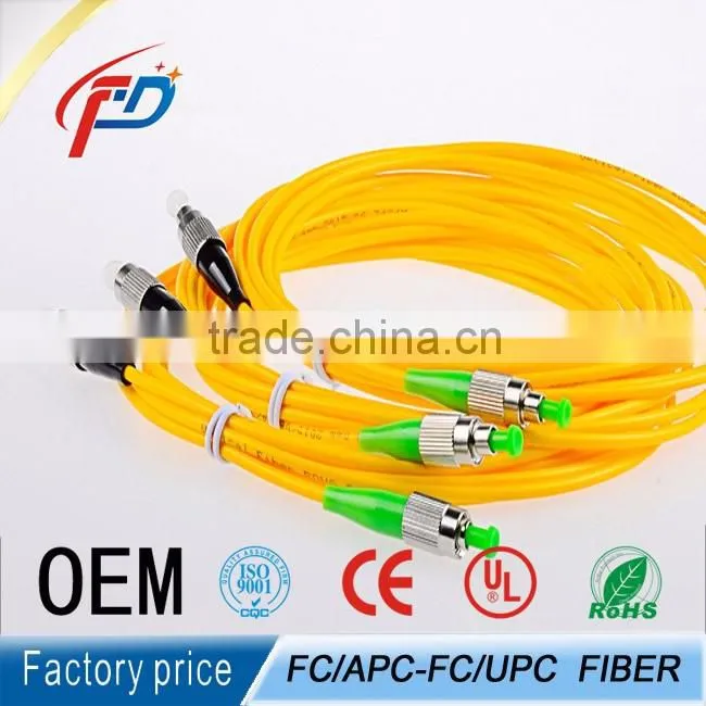 singlemode FC/APC-FC/UPC fiber optic cable