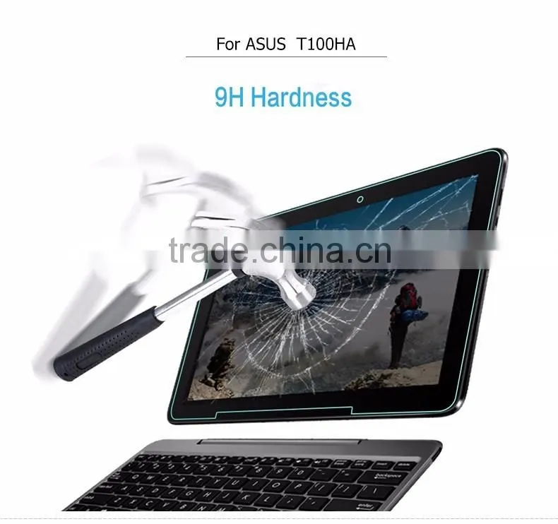 Factory Price 0.3mm Ultra Thin Tempered Glass Screen Protector For Asus T100 HA Tablet Screen Film