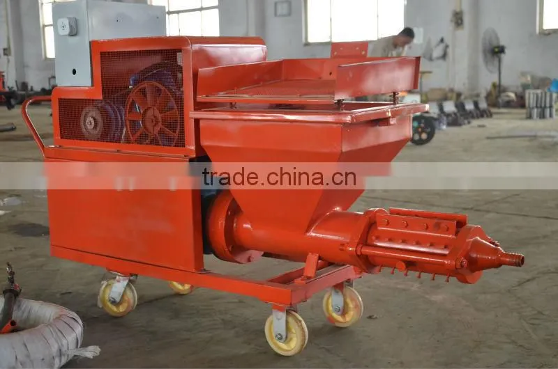 automatic plastering machine in construction Mortar grout spray wall machine/cement pump to plaster wall