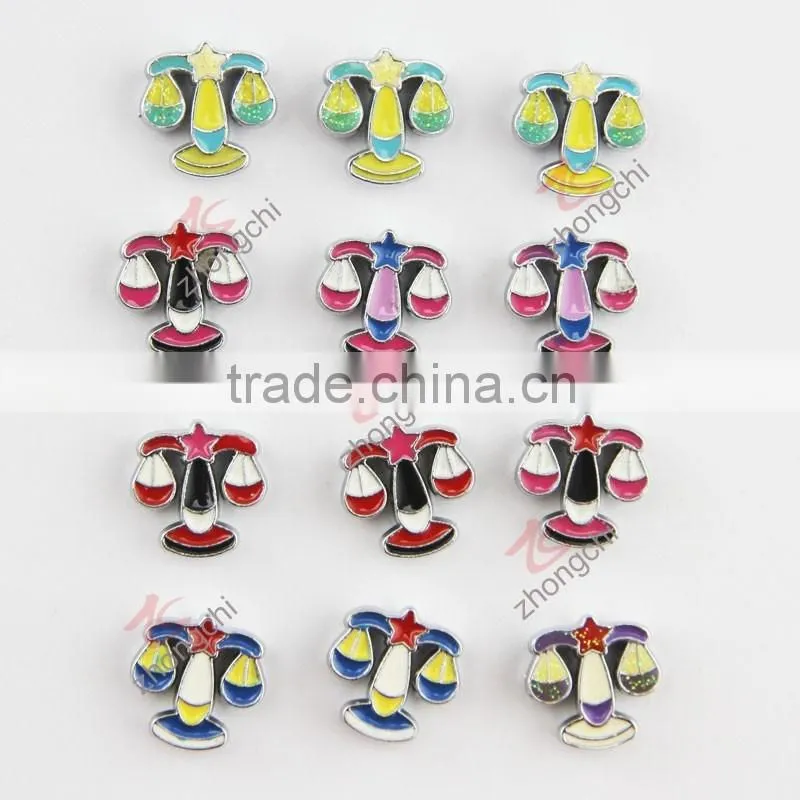 zinc alloy material 10MM Libra charm (JP08)
