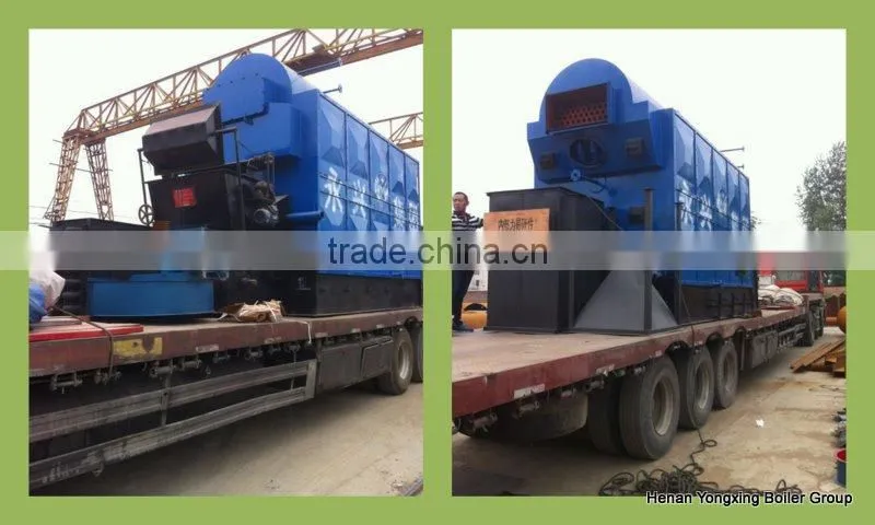 DZL series chain grate coal/wood boiler for sale