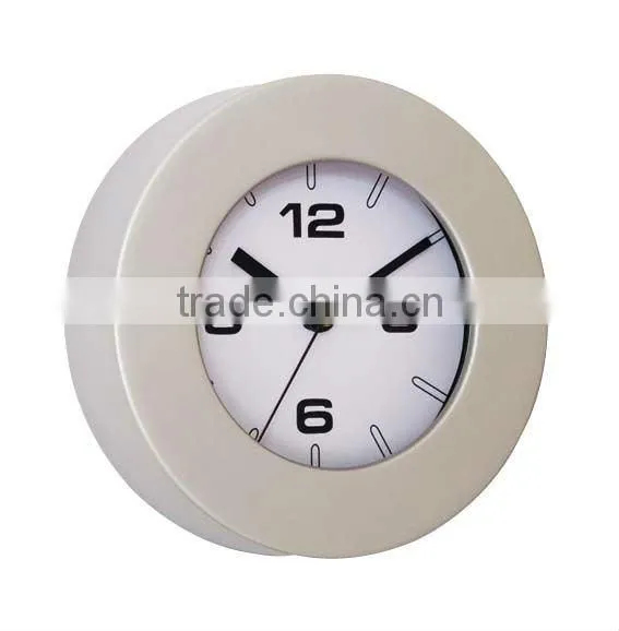 Cute round plastic alarm clock