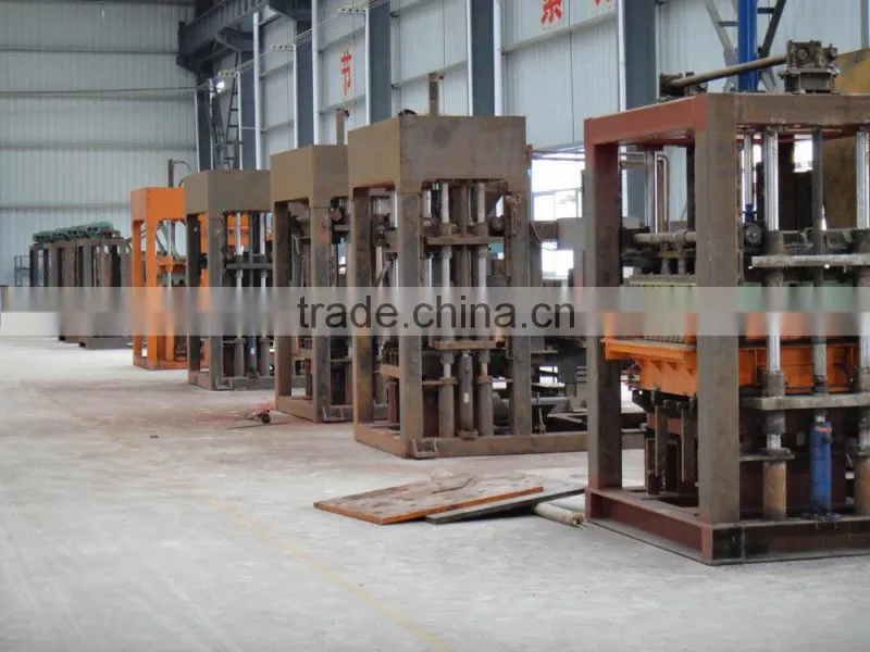Hot sale! ShentaQTY6-15 automatic concrete paver block machine